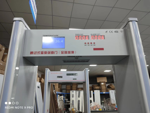 24 / 33 zones high sensitivity Walk Through Metal Detector for government building security
